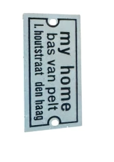 Two Modernist Art Deco Armchairs by Bas van Pelt for My Home, 1930s